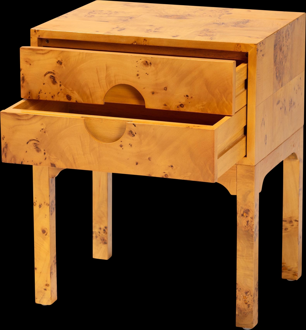 Ogontz Brown Nightstand - Thumbnail - Image 4