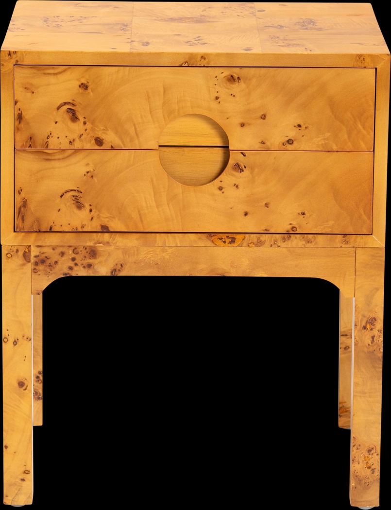 Ogontz Brown Nightstand - Thumbnail - Image 5