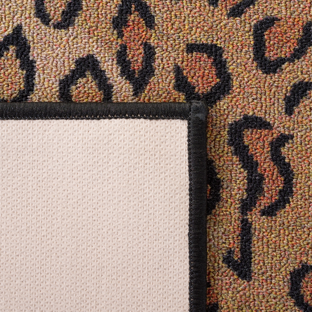 Oguvo Beige/Black 5'5 x 7'7 Rug - Thumbnail - Image 7