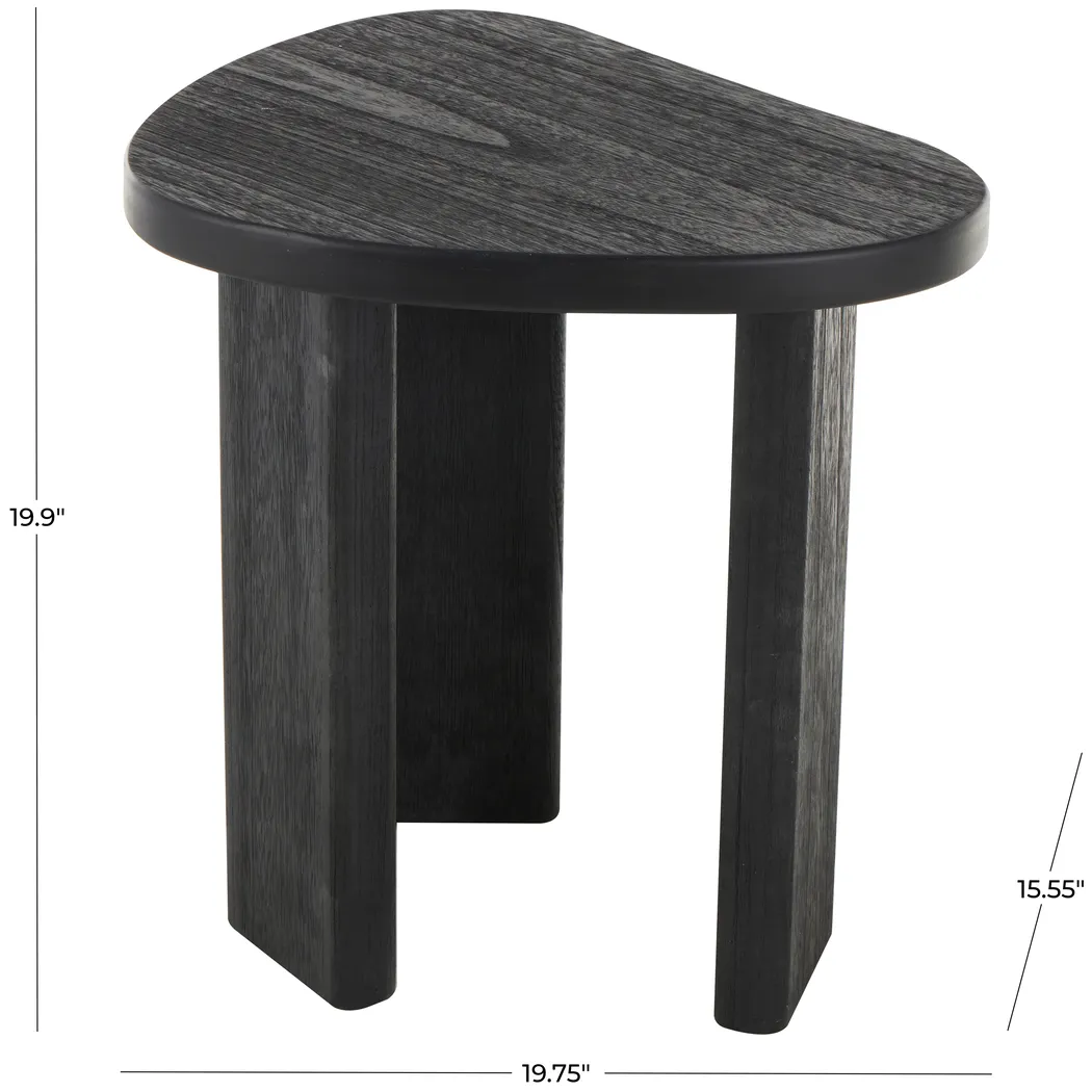 Ohane Black Accent Table - Thumbnail - Image 7