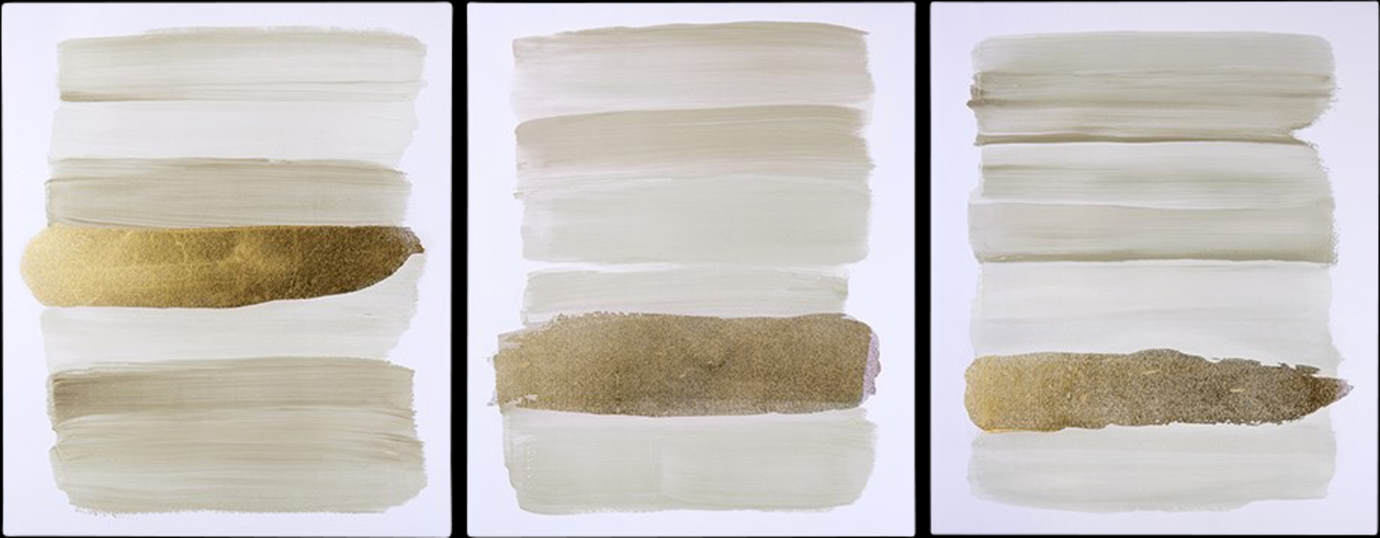 Ohanneson Gray Framed Wall Art Set of 3 - Thumbnail - Image 1