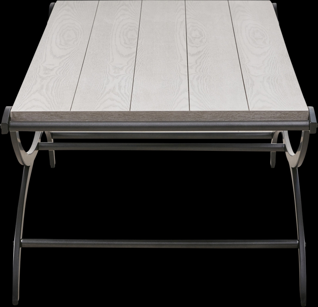 Ohmfield White Cocktail Table - Thumbnail - Image 3