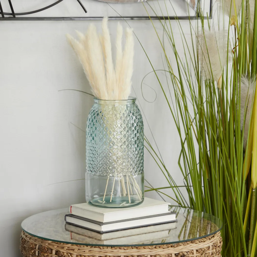 Ohmon Teal Vase - Thumbnail - Image 2