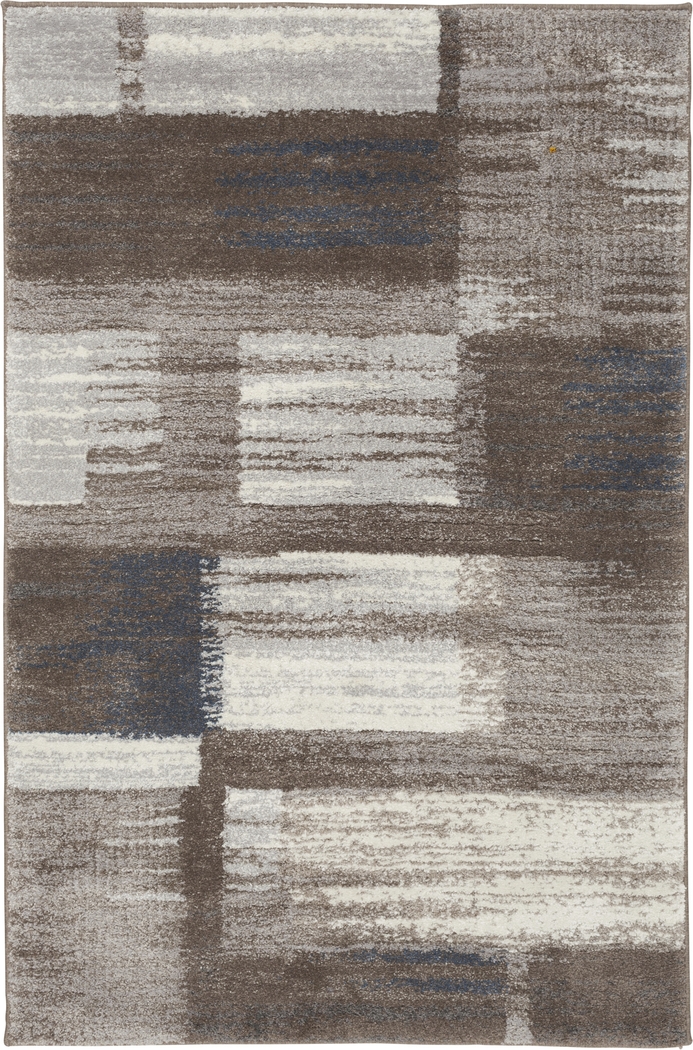 Okalo Beige 5' x 7'6 Rug - Thumbnail - Image 1