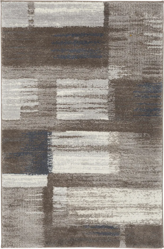 Okalo Beige 7'10 x 9'10 Rug - Thumbnail - Image 1