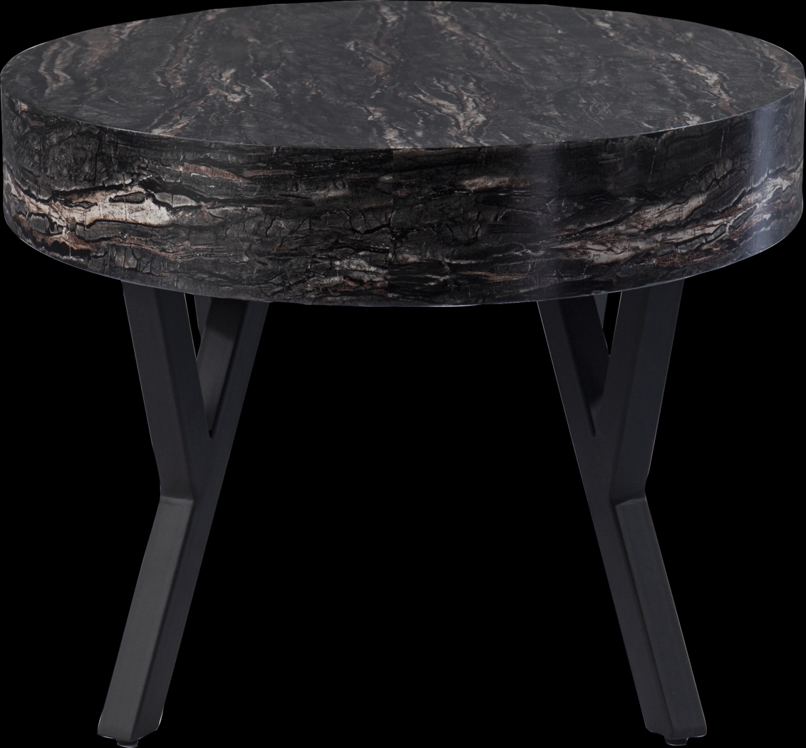 Oketo Black Cocktail Table - Thumbnail - Image 2