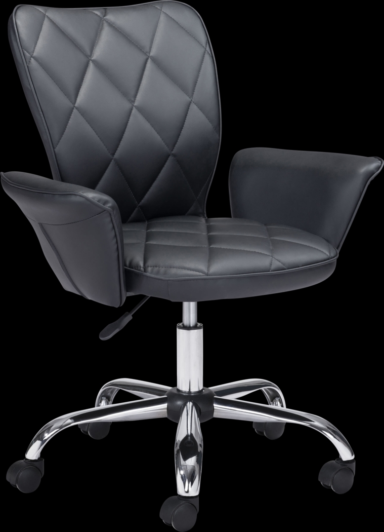 Okoshi Black Office Chair - Thumbnail - Image 1