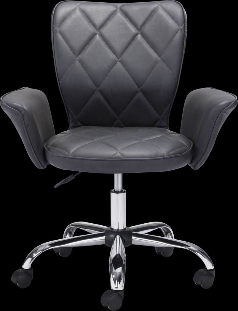 Okoshi Gray Office Chair - Thumbnail - Image 3