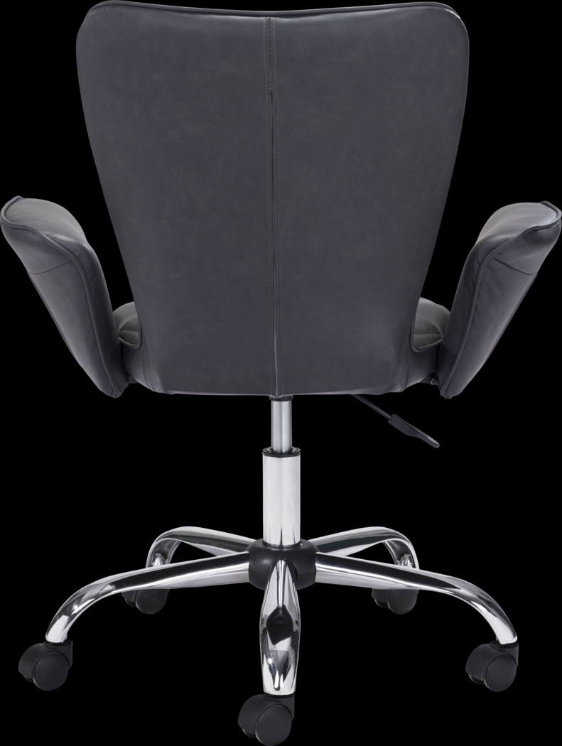 Okoshi Gray Office Chair - Thumbnail - Image 4