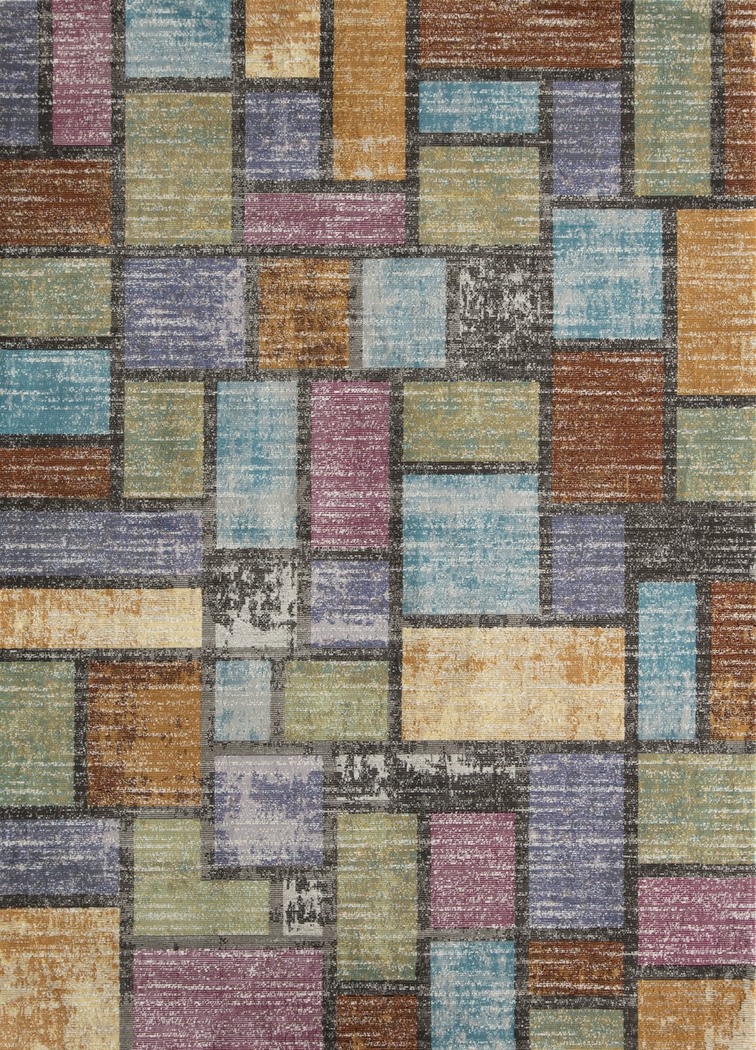 Okya Gray 5' x 7' Rug - Thumbnail - Image 1
