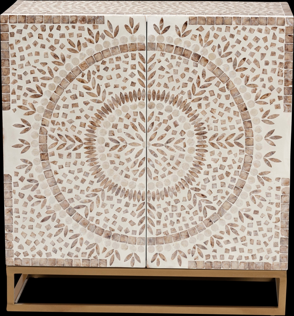 Olanta Brown Accent Cabinet - Thumbnail - Image 3