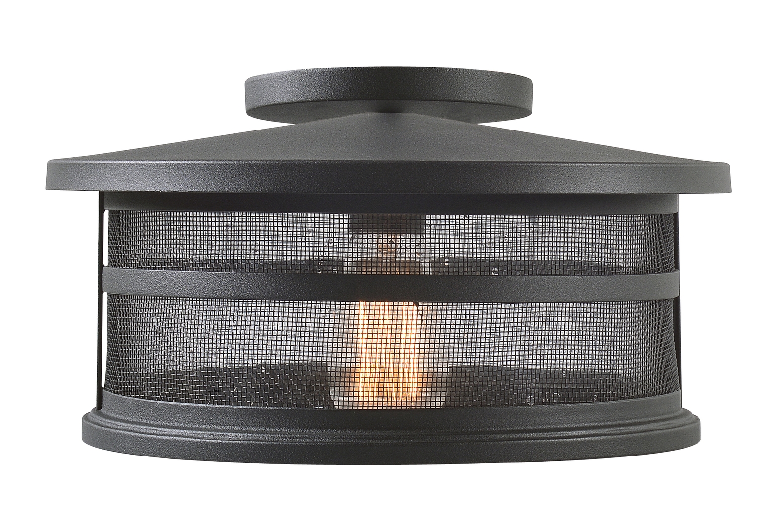 Old Bisbee Black Outdoor Chandelier - Thumbnail - Image 2