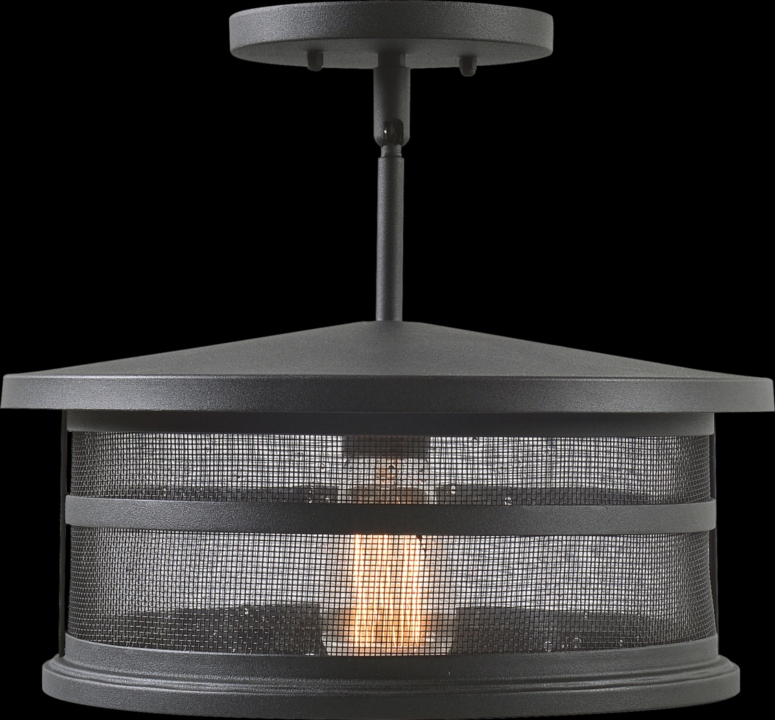 Old Bisbee Black Outdoor Chandelier - Thumbnail - Image 1