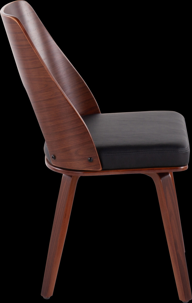 Oldfort Black Dining Chair Set of 2 - Thumbnail - Image 3