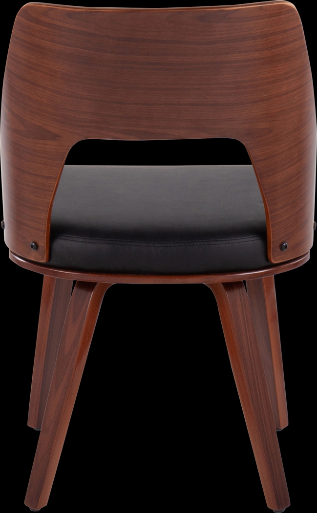 Oldfort Black Dining Chair Set of 2 - Thumbnail - Image 5