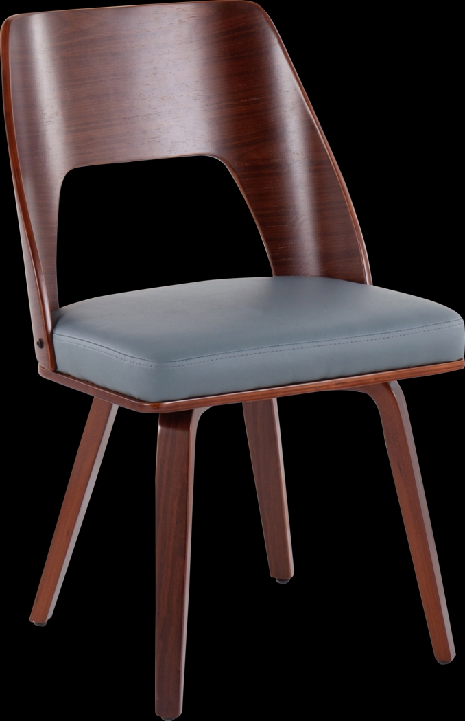 Oldfort Gray Dining Chair Set of 2 - Thumbnail - Image 2