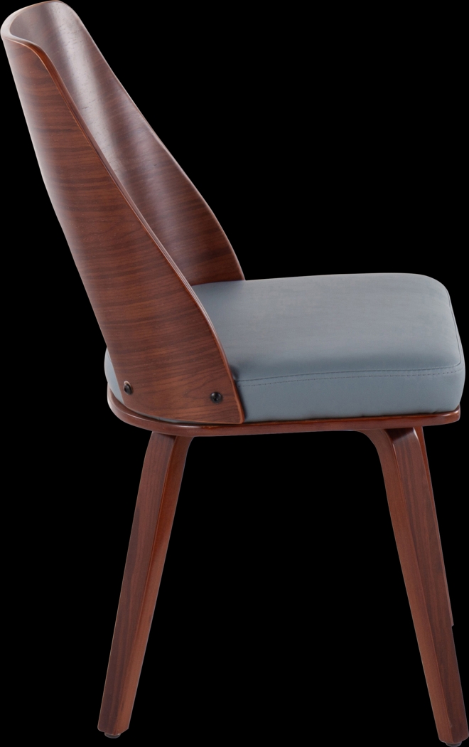 Oldfort Gray Dining Chair Set of 2 - Thumbnail - Image 3