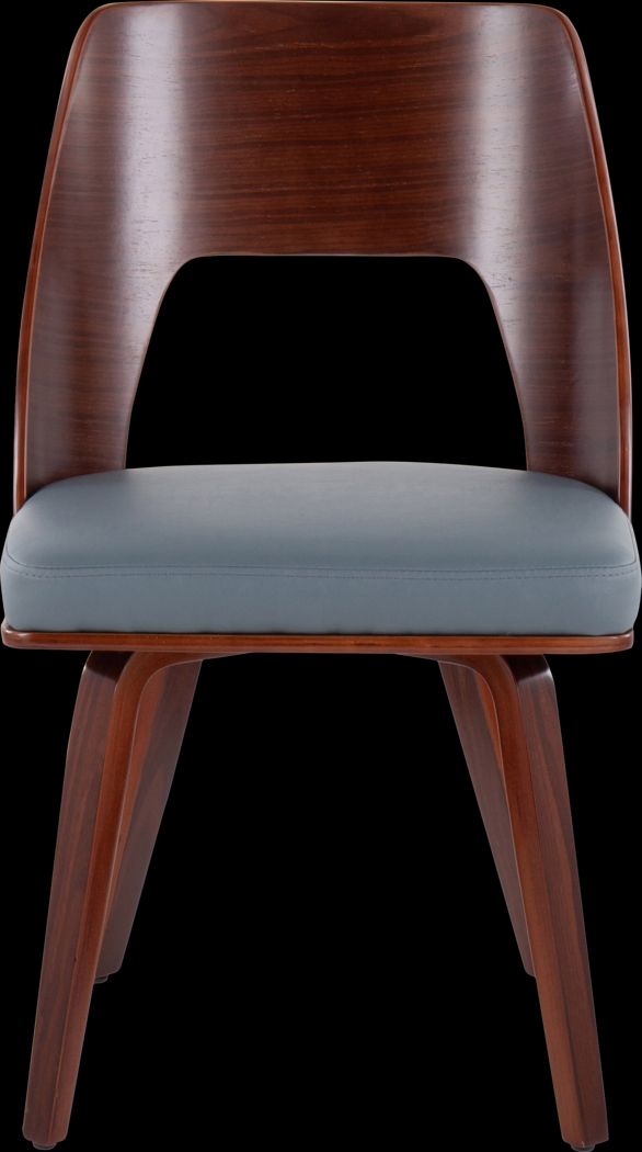 Oldfort Gray Dining Chair Set of 2 - Thumbnail - Image 6