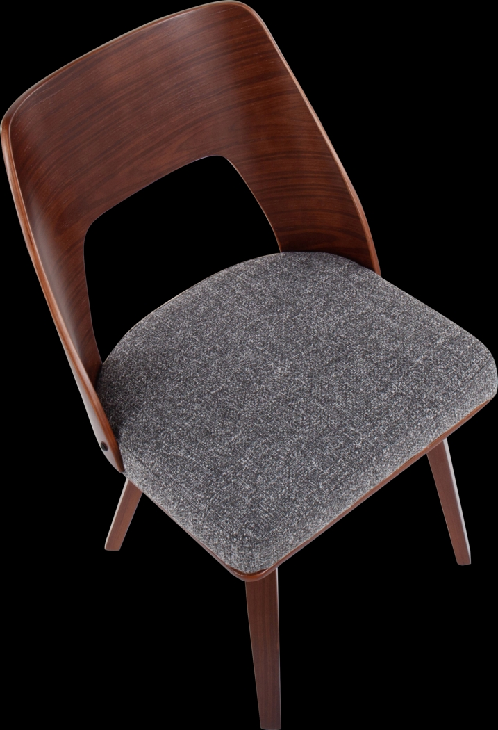 Oldfort Gray Fabric Dining Chair Set of 2 - Thumbnail - Image 7