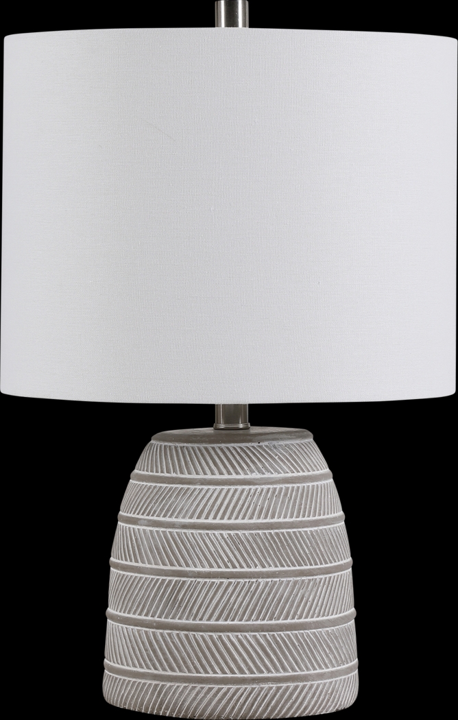 Olean Gate White Lamp - Thumbnail - Image 1