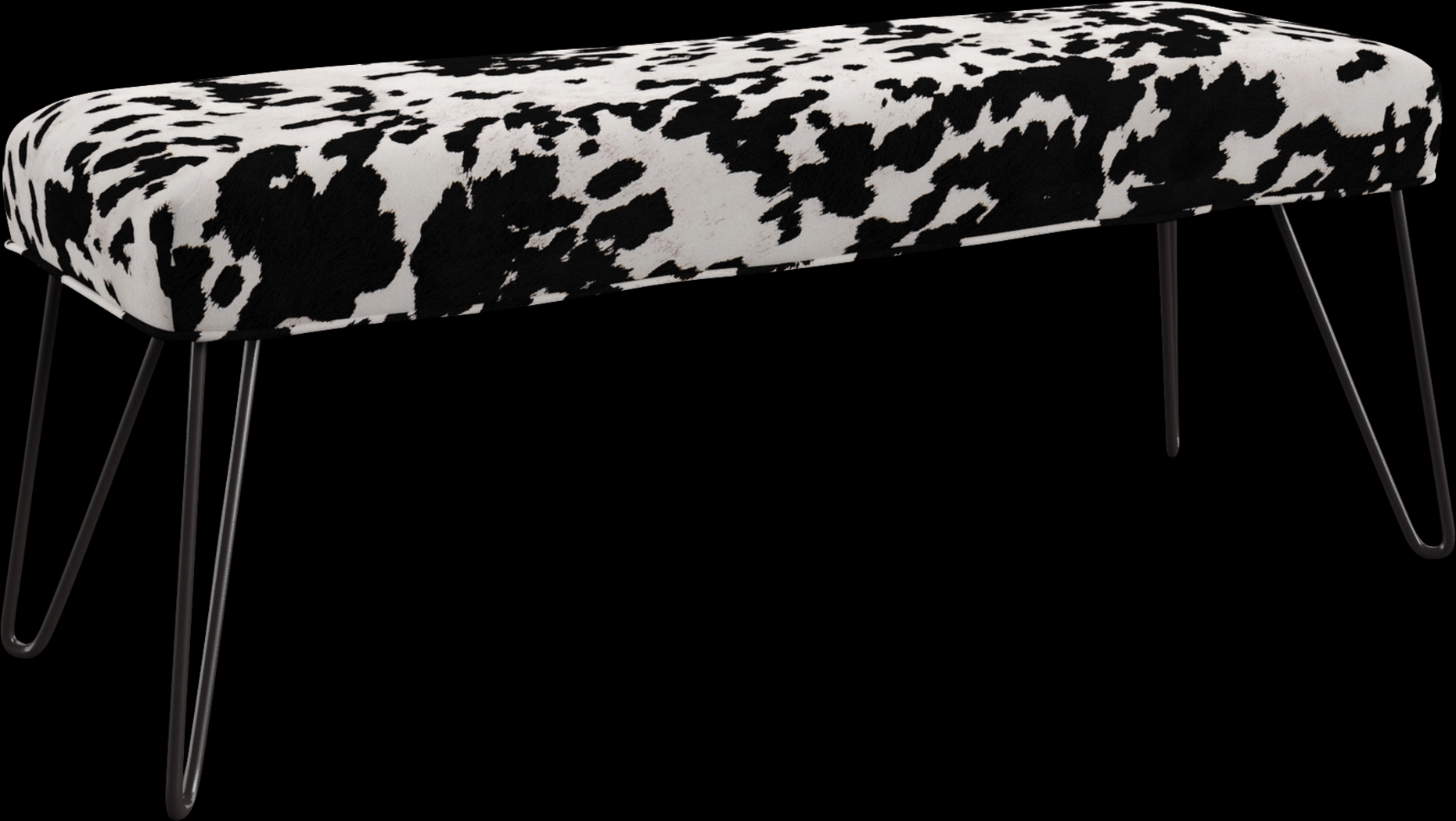 Oleandri Black Accent Bench - Thumbnail - Image 1