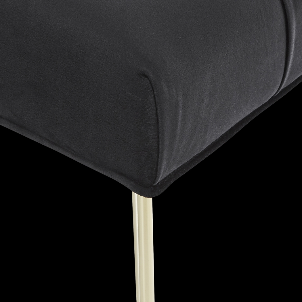 Oleandri Dark Gray Accent Bench - Thumbnail - Image 6