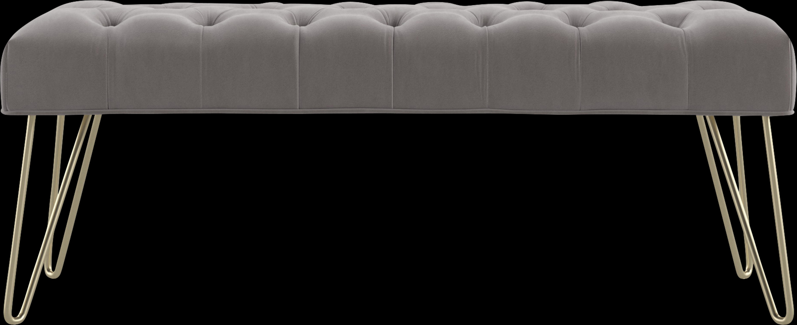 Oleandri Gray Accent Bench - Thumbnail - Image 2