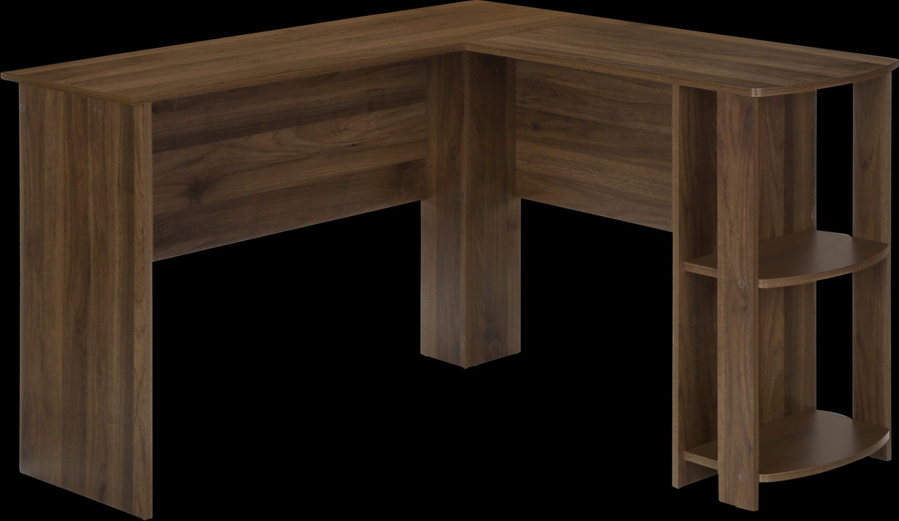 Olentangy Dark Brown Desk - Thumbnail - Image 1