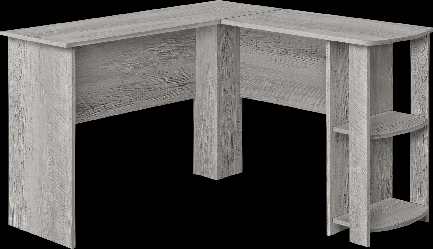 Olentangy Gray Desk - Thumbnail - Image 1