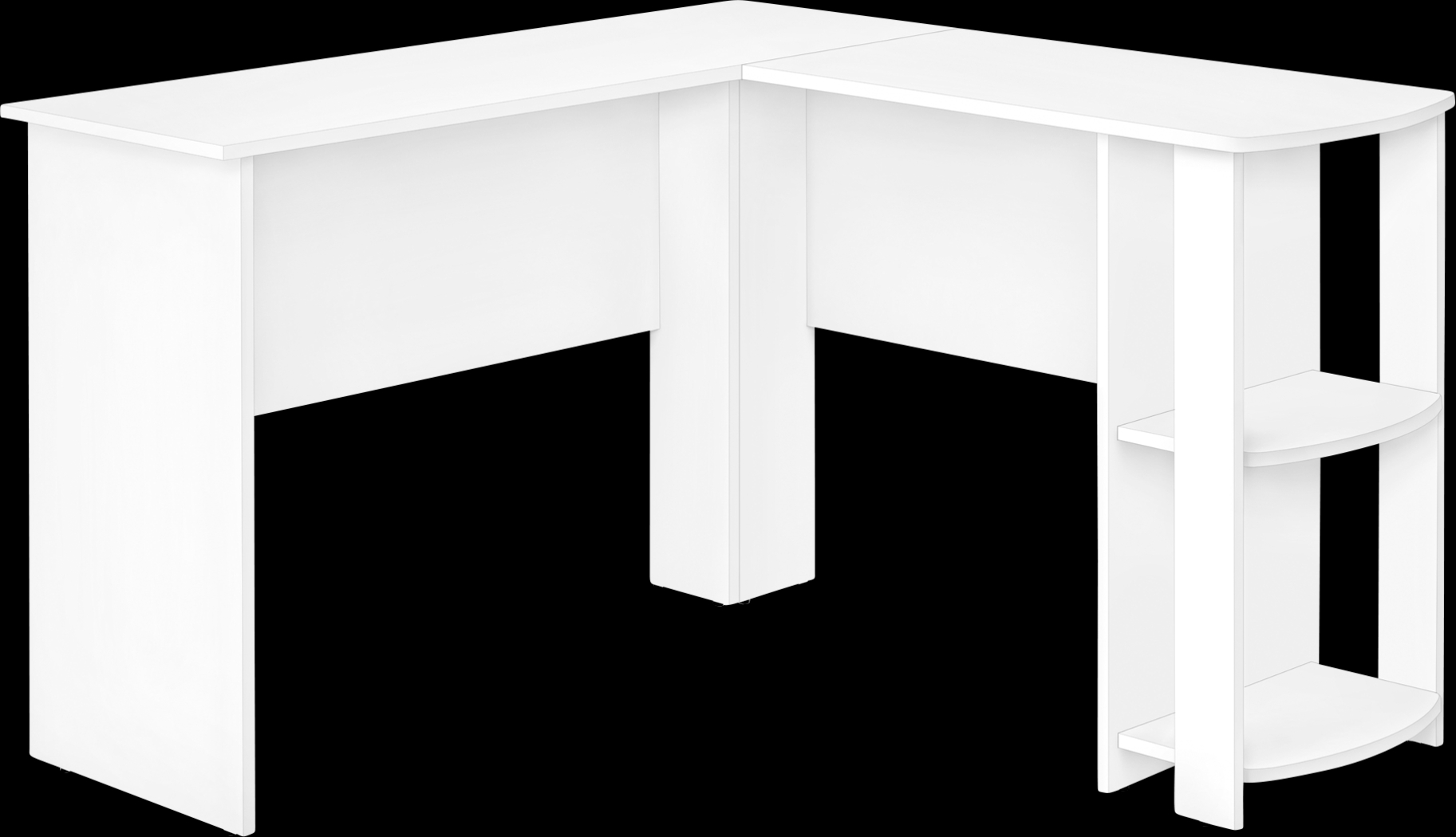 Olentangy White Desk - Thumbnail - Image 1