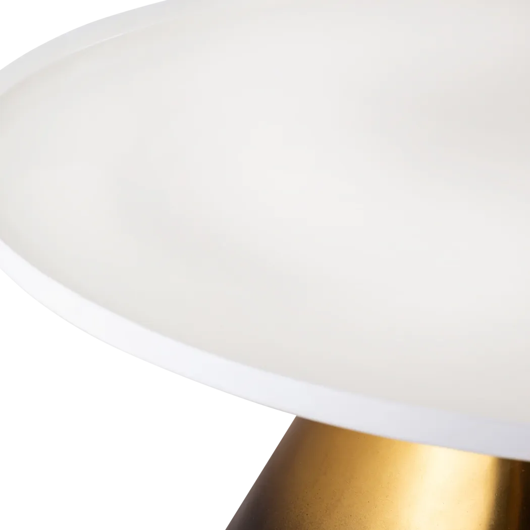 Olerar White Cocktail Table - Thumbnail - Image 5