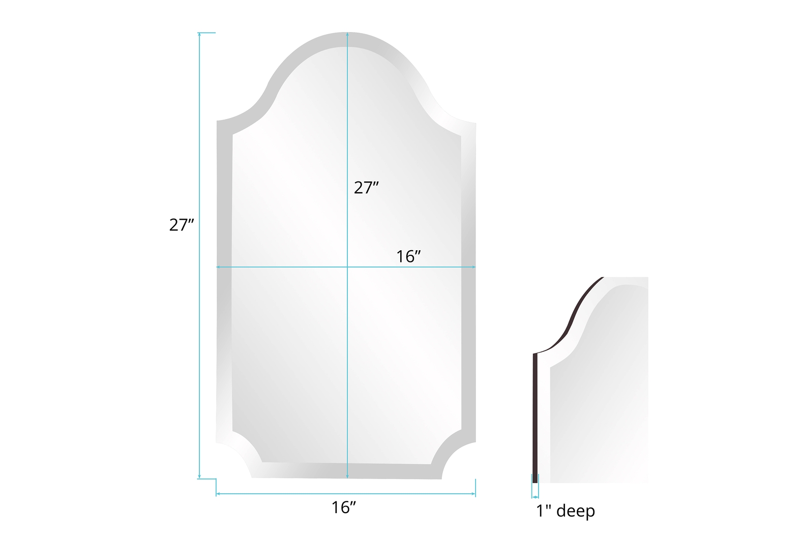 Olesia Gray Mirror - Thumbnail - Image 2