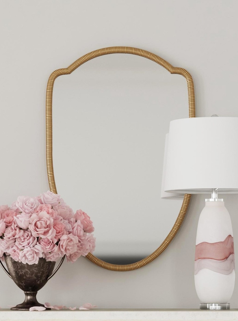 Olesmont Brass Mirror - Thumbnail - Image 4