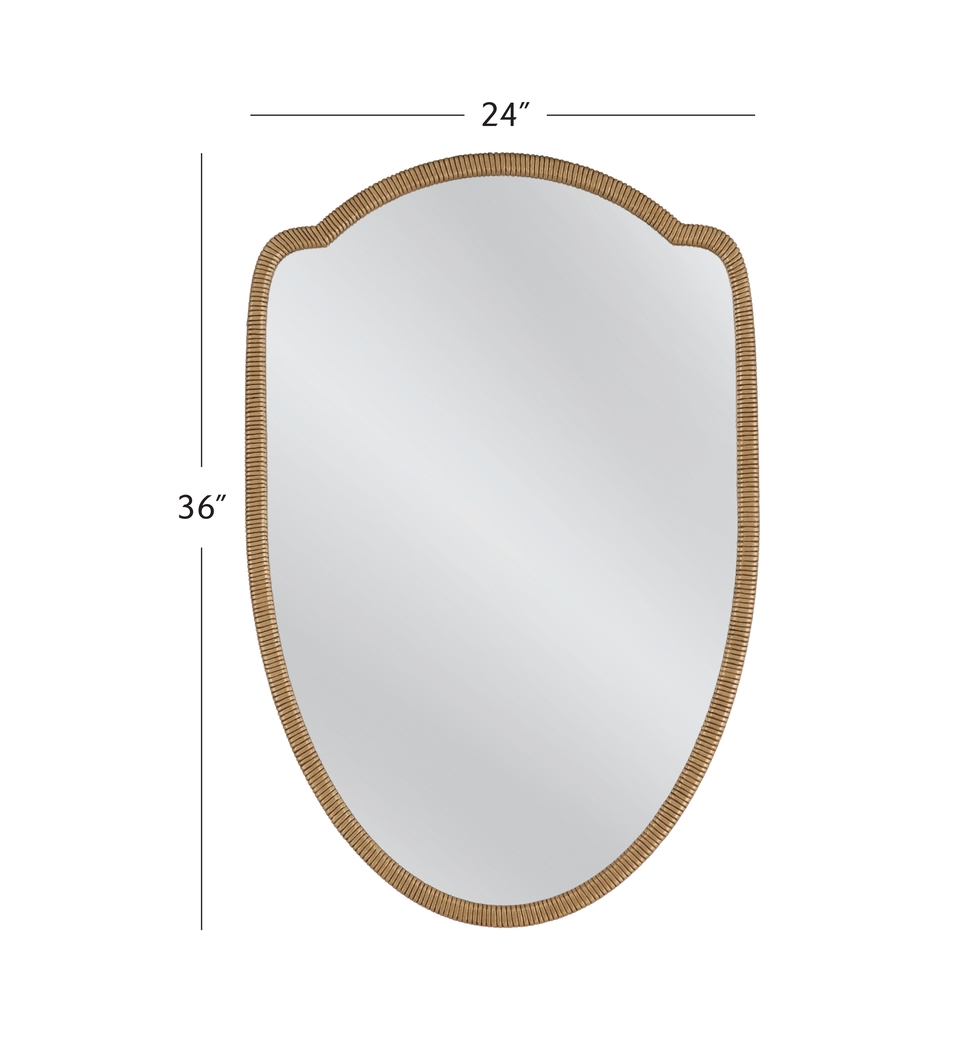Olesmont Brass Mirror - Thumbnail - Image 5