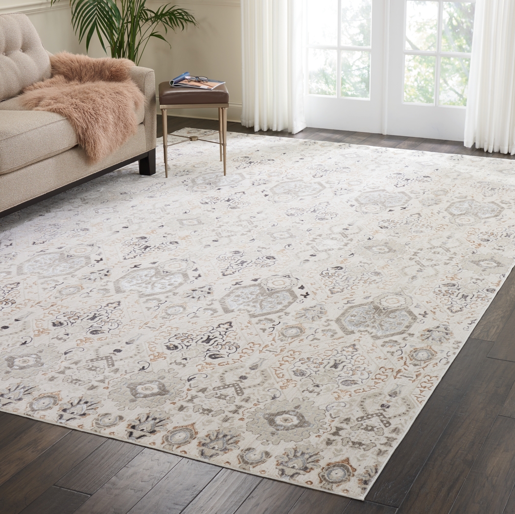 Olesya Gray 9'10 x 13'2 Rug - Thumbnail - Image 4