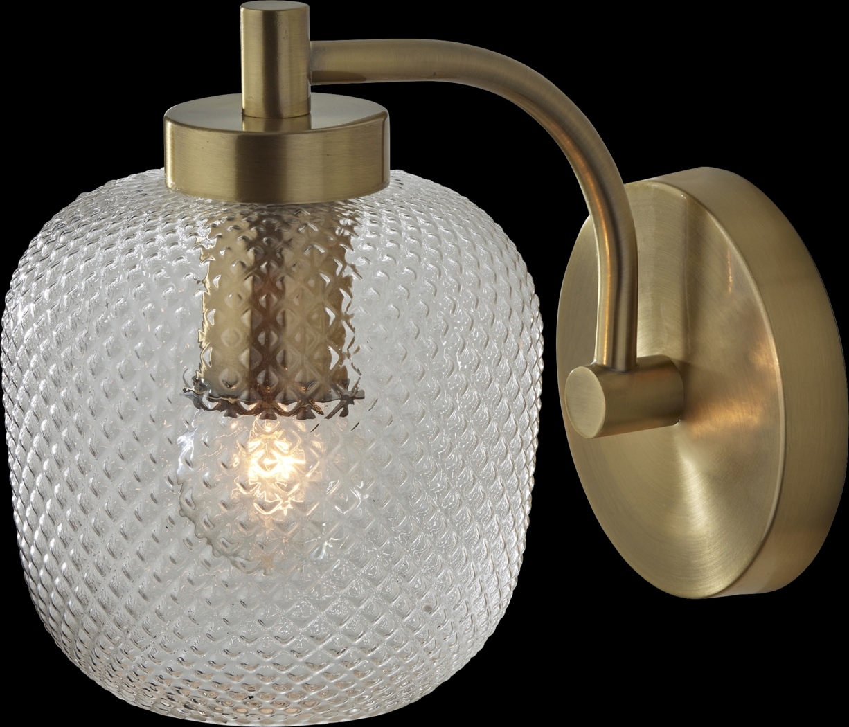 Oley Loop Brass Sconce - Thumbnail - Image 1