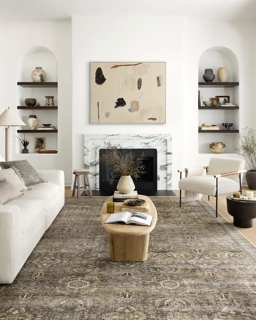 Oliah Brown 5' x 7'6 Rug - Thumbnail - Image 2