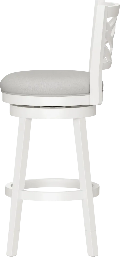 Oliatos White Adjustable Stool - Thumbnail - Image 11