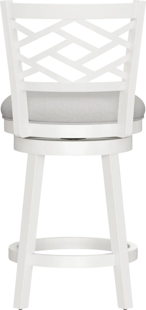 Oliatos White Adjustable Stool - Thumbnail - Image 15