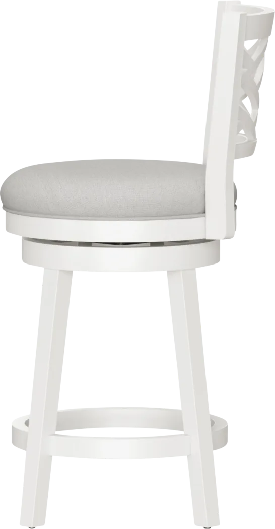 Oliatos White Adjustable Stool - Thumbnail - Image 16