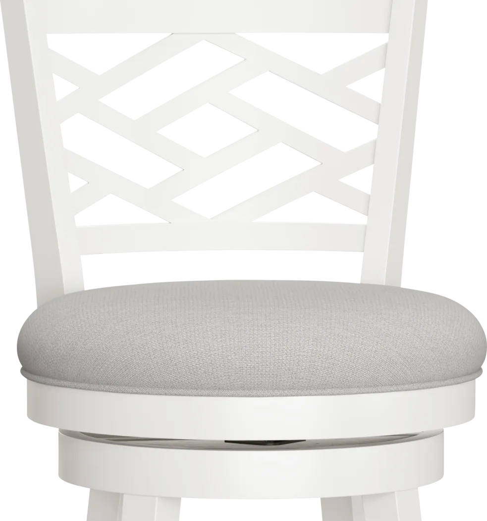 Oliatos White Adjustable Stool - Thumbnail - Image 17