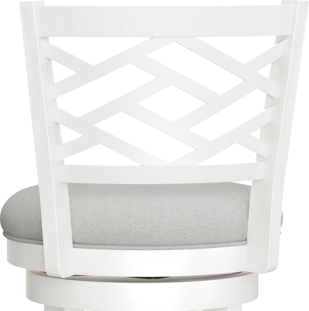 Oliatos White Adjustable Stool - Thumbnail - Image 20