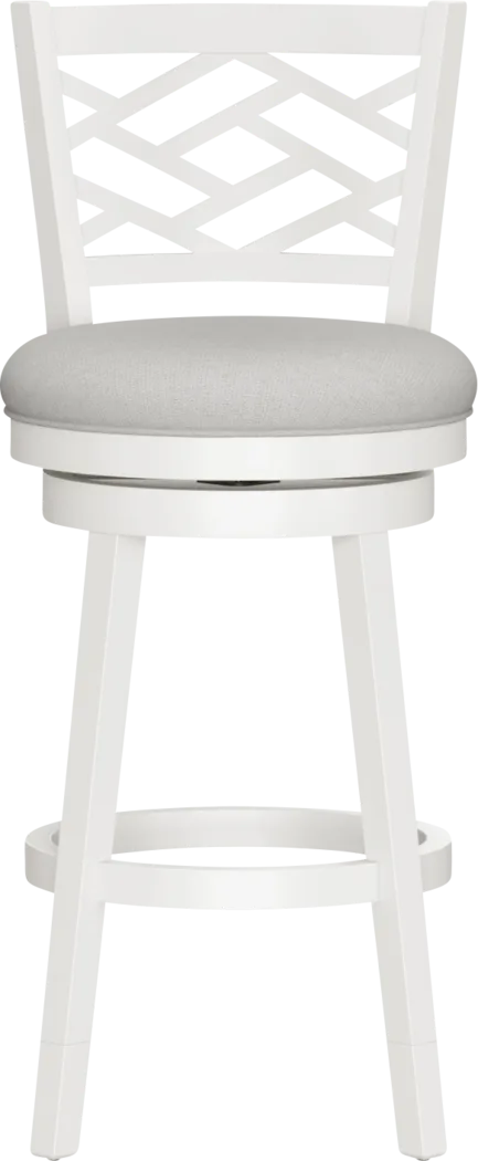 Oliatos White Adjustable Stool - Thumbnail - Image 8