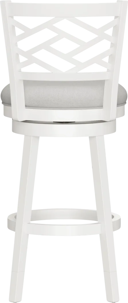 Oliatos White Adjustable Stool - Thumbnail - Image 10