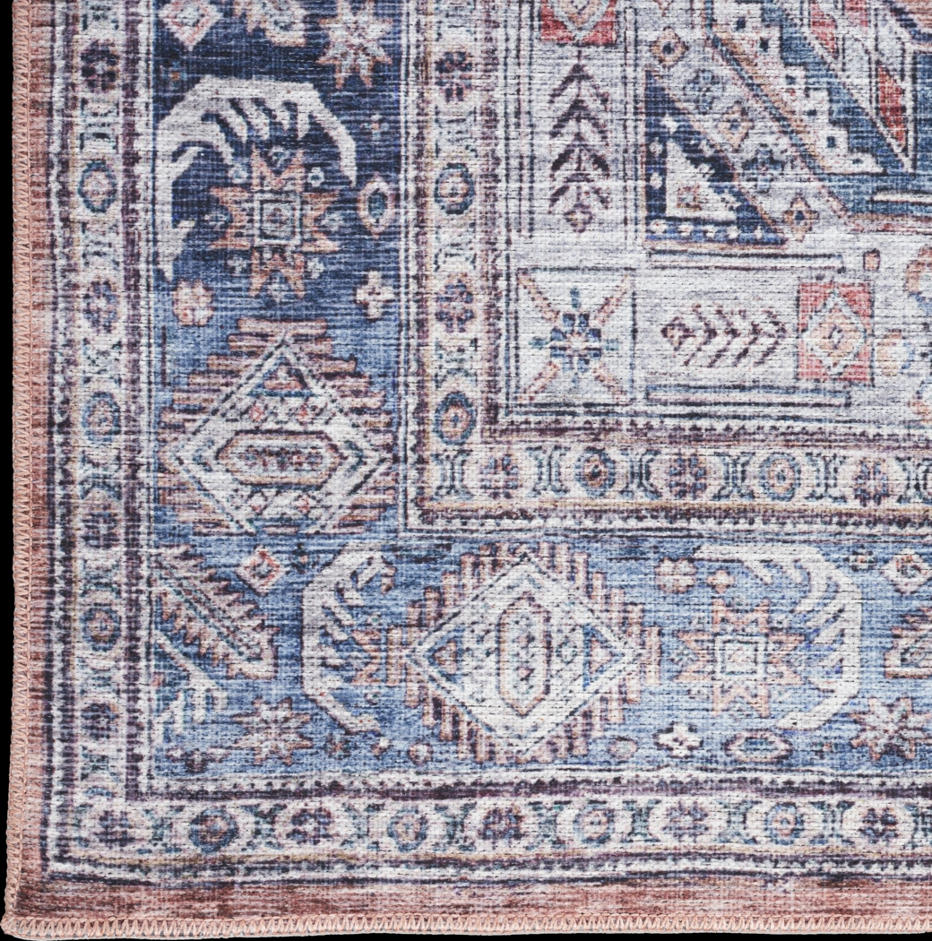 Olith Blue/Multi 5'3 x 7'3 Rug - Thumbnail - Image 8