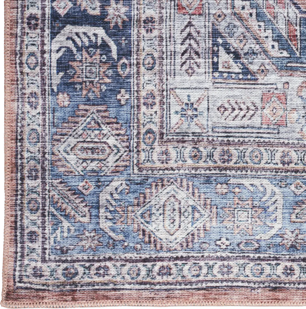 Olith Blue/Multi 7'10 x 9'10 Rug - Thumbnail - Image 8