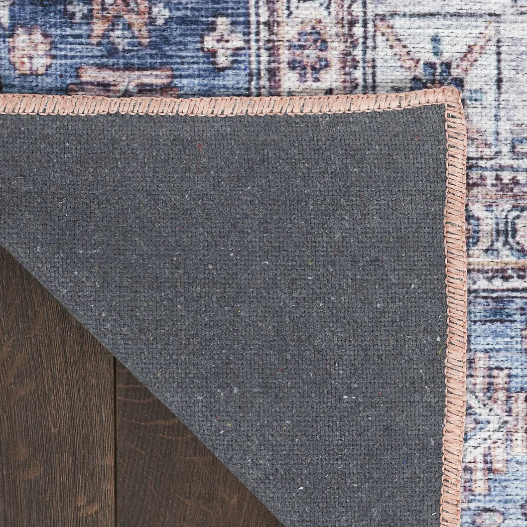 Olith Blue/Multi 9'2 x 12' Rug - Thumbnail - Image 7