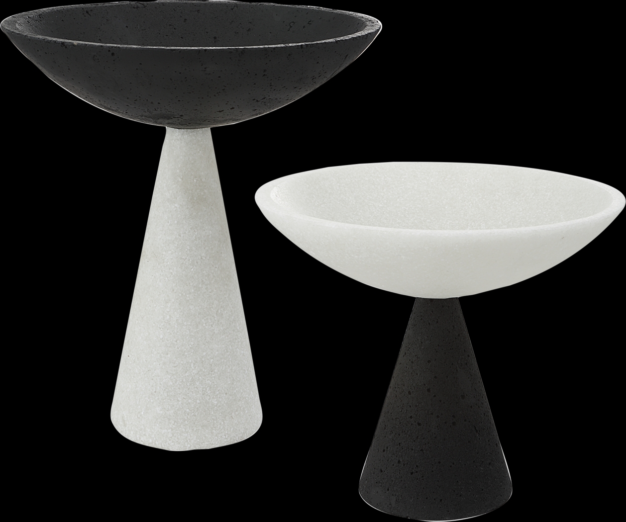 Olivedale Black Bowl, Set of 2 - Thumbnail - Image 1