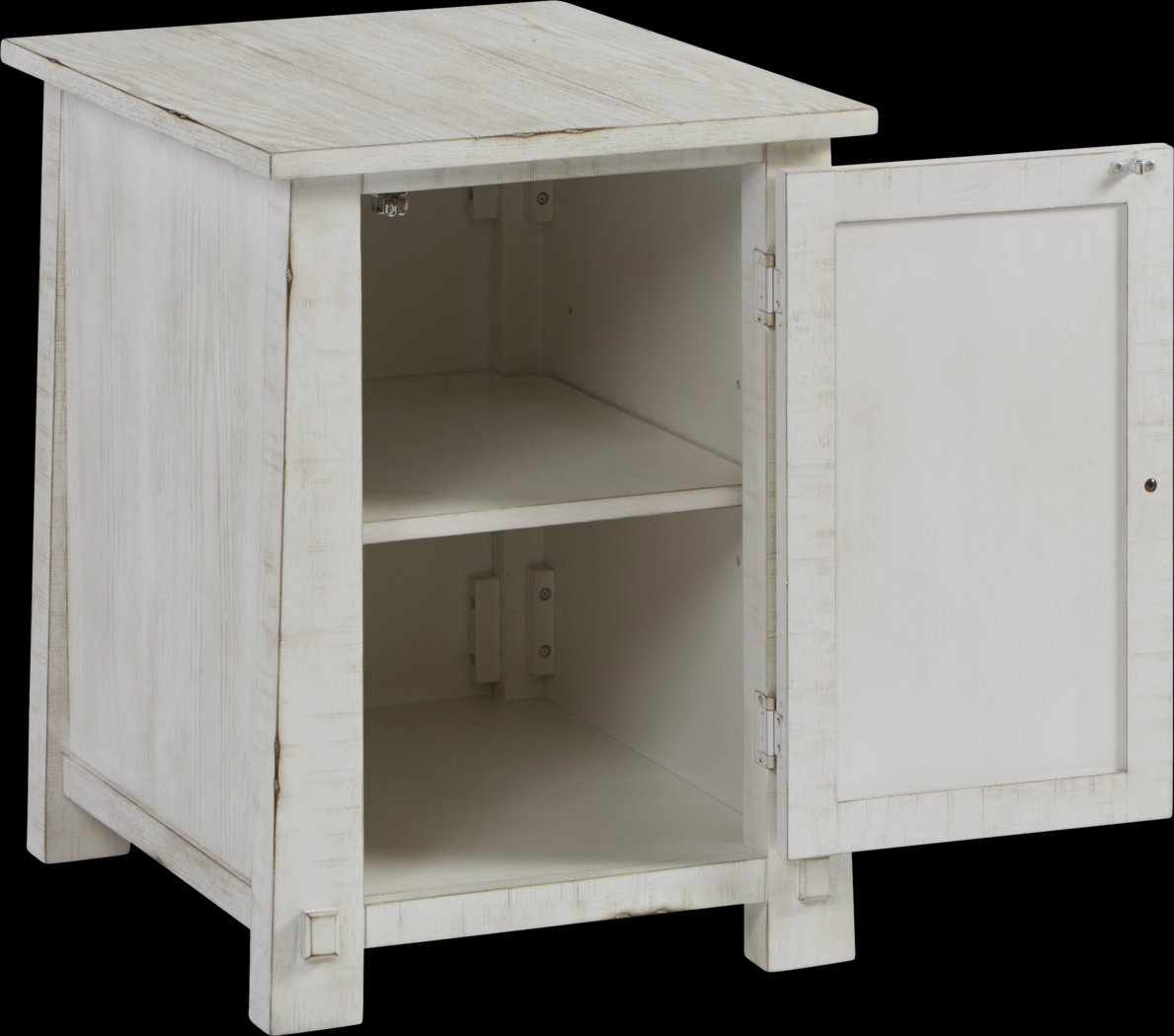 Olivula White Accent Cabinet - Thumbnail - Image 3