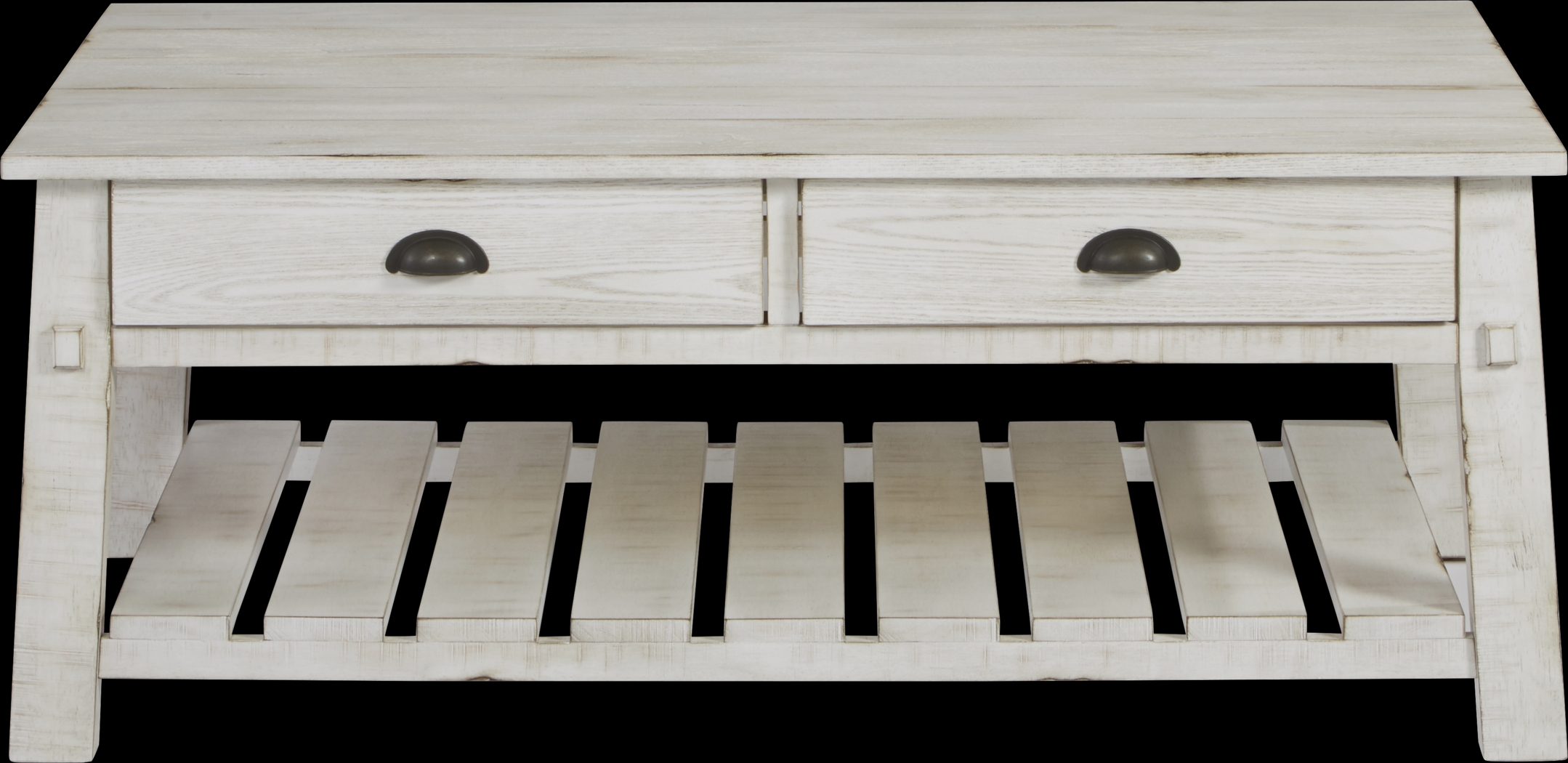 Olivula White Cocktail Table - Thumbnail - Image 2